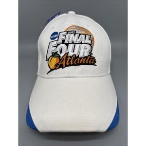 47 Brand 2013 NCAA Final Four Atlanta Hat White Adjustable Unisex Cap NWT